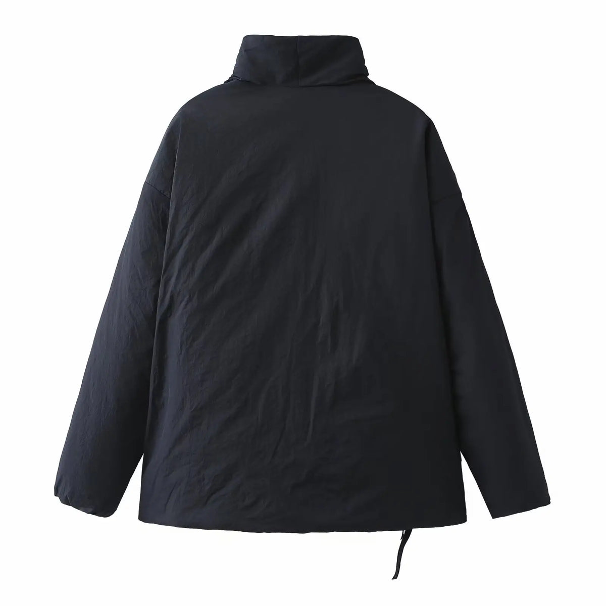 Veste kimono matelassee femme Hoshi noire - photo fournisseur dos