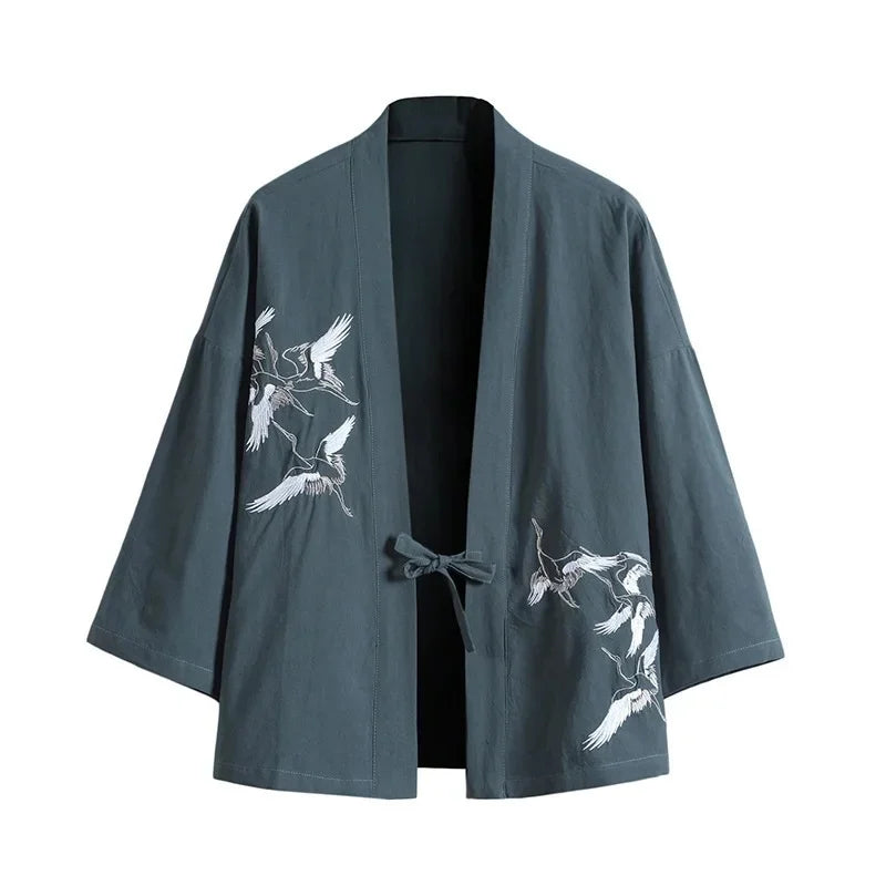 Veste kimono brodée | Jōhin