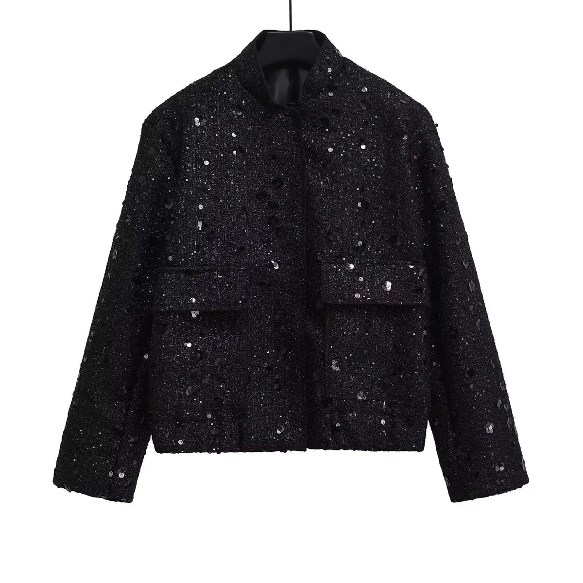 Veste courte à sequins femme | Kinari - photographie produit 1