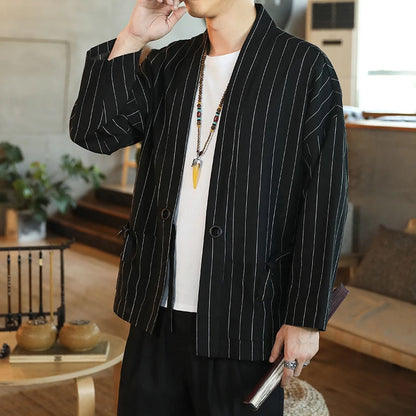 Veste kimono en lin | Momiji