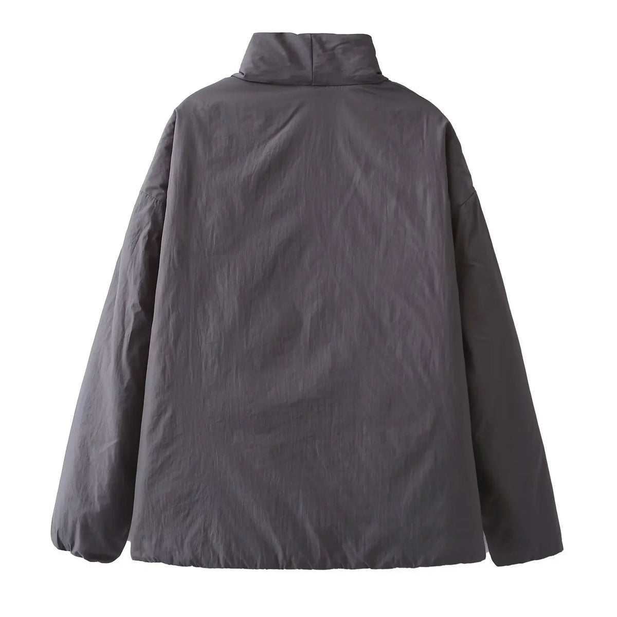 Veste kimono matelassee femme Hoshi grise - photo fournisseur dos
