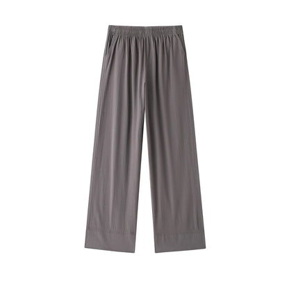 Ensemble kimono femme fluide avec pantalon taille haute à poches