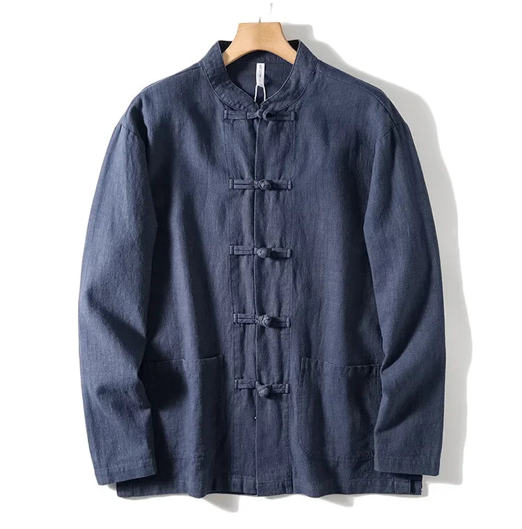 Veste à col mao homme | Ume - photographie produit 2