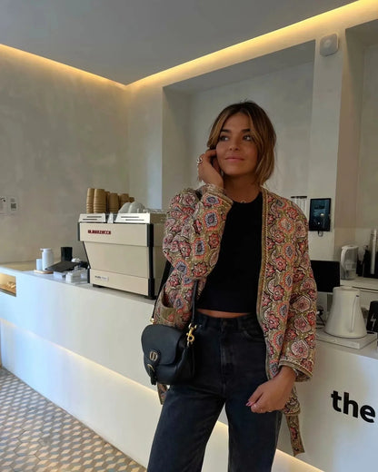 Veste kimono matelassée | Kazahana