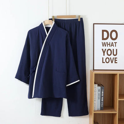 Pyjama kimono en coton | Komori