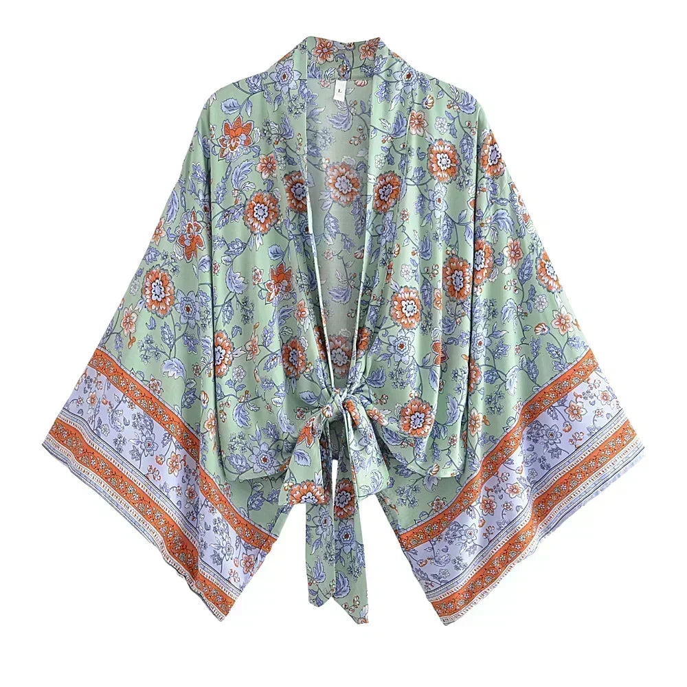 Kimono court cache-cœur femme Kohana photo fournisseur