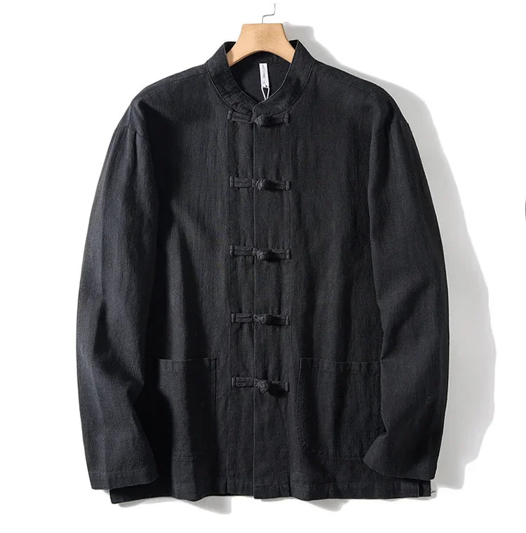 Veste à col mao homme | Ume - photographie produit 3