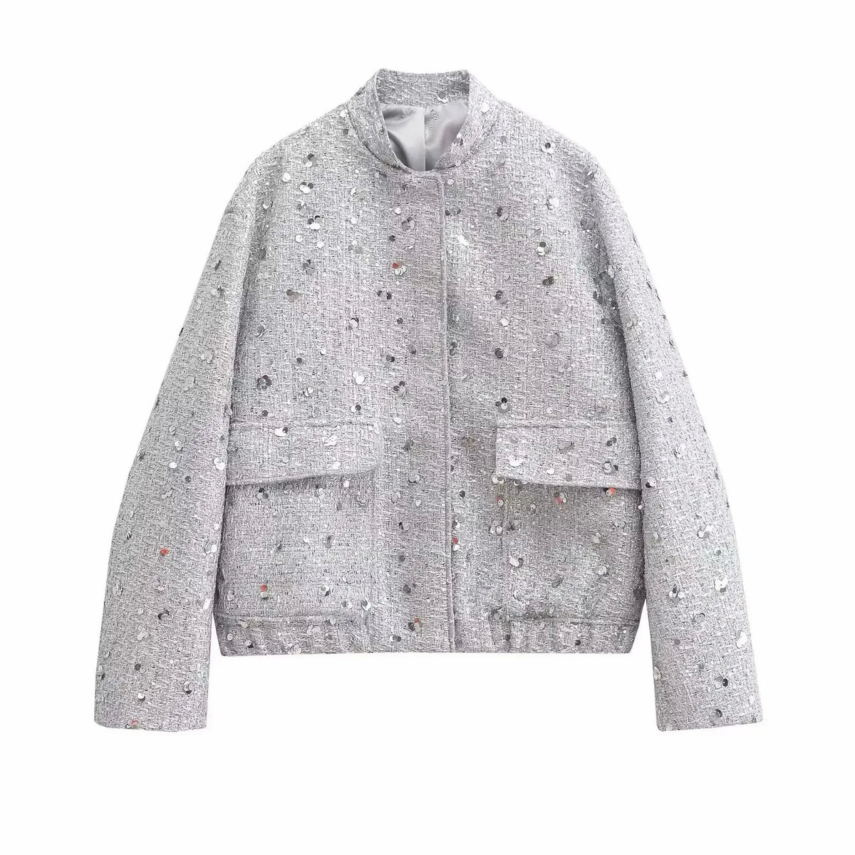Veste courte à sequins femme | Kinari - photographie produit 2