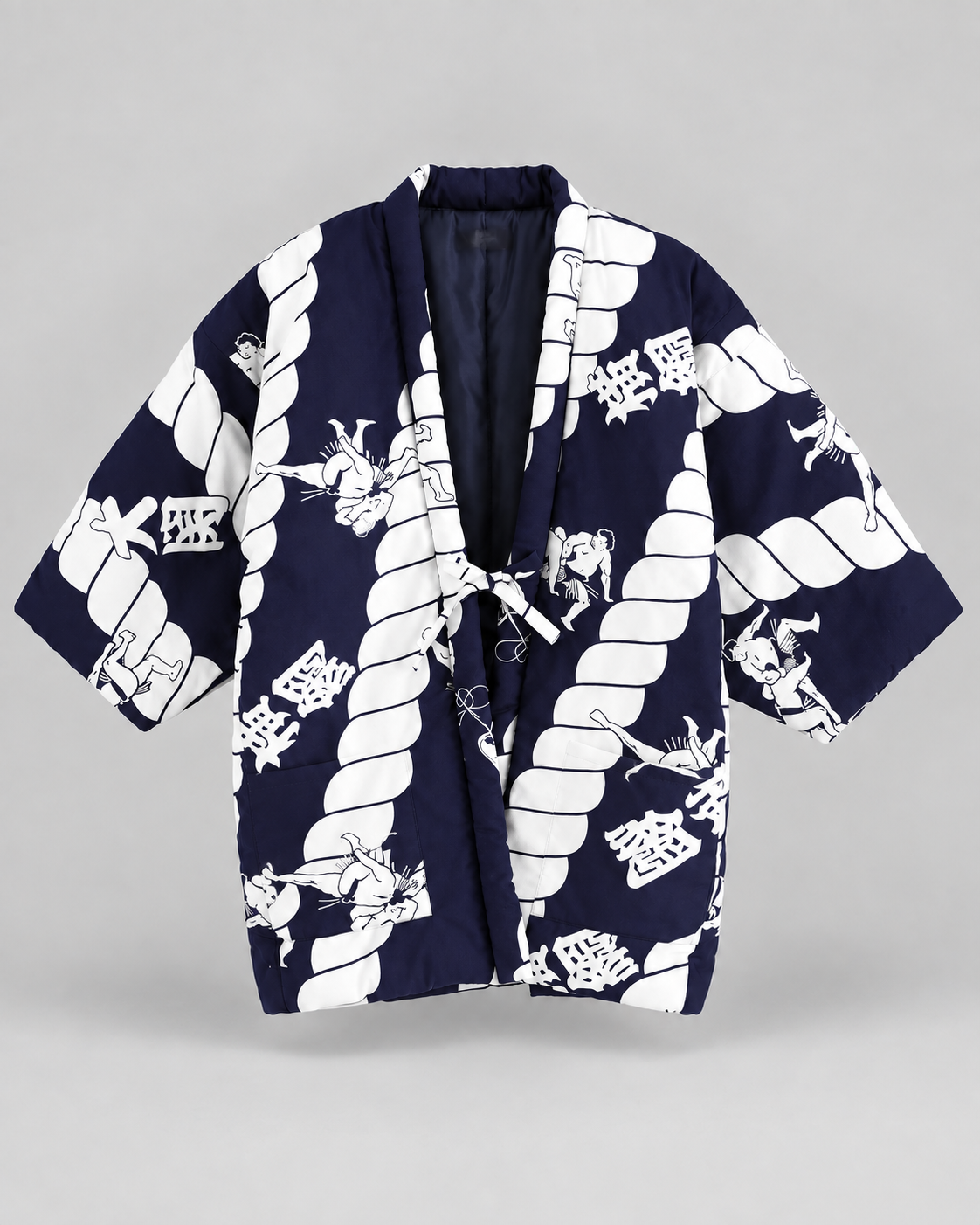 Hanten matelassé femme Nawa bleu marine - vêtement seul