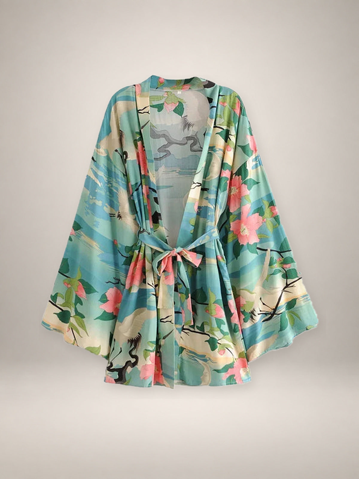 Kimono court femme Tachibana - photo fournisseur 1 - fond studio