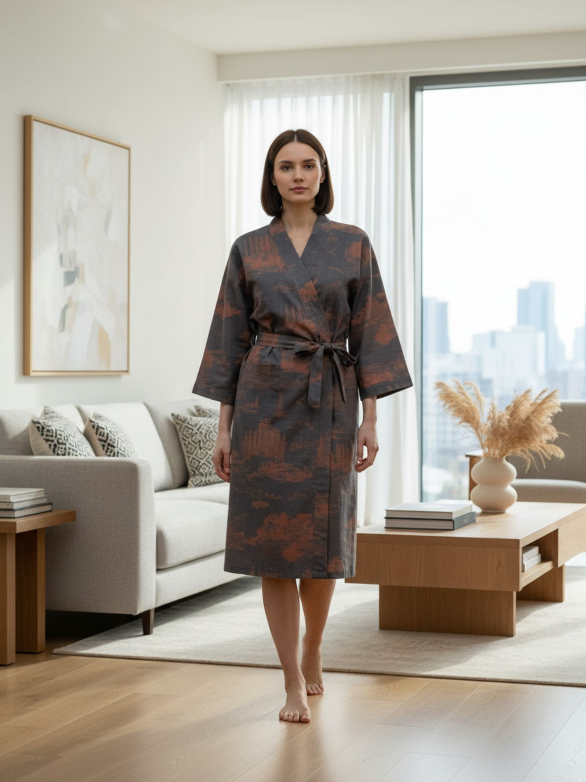 Peignoir kimono | Chiyo