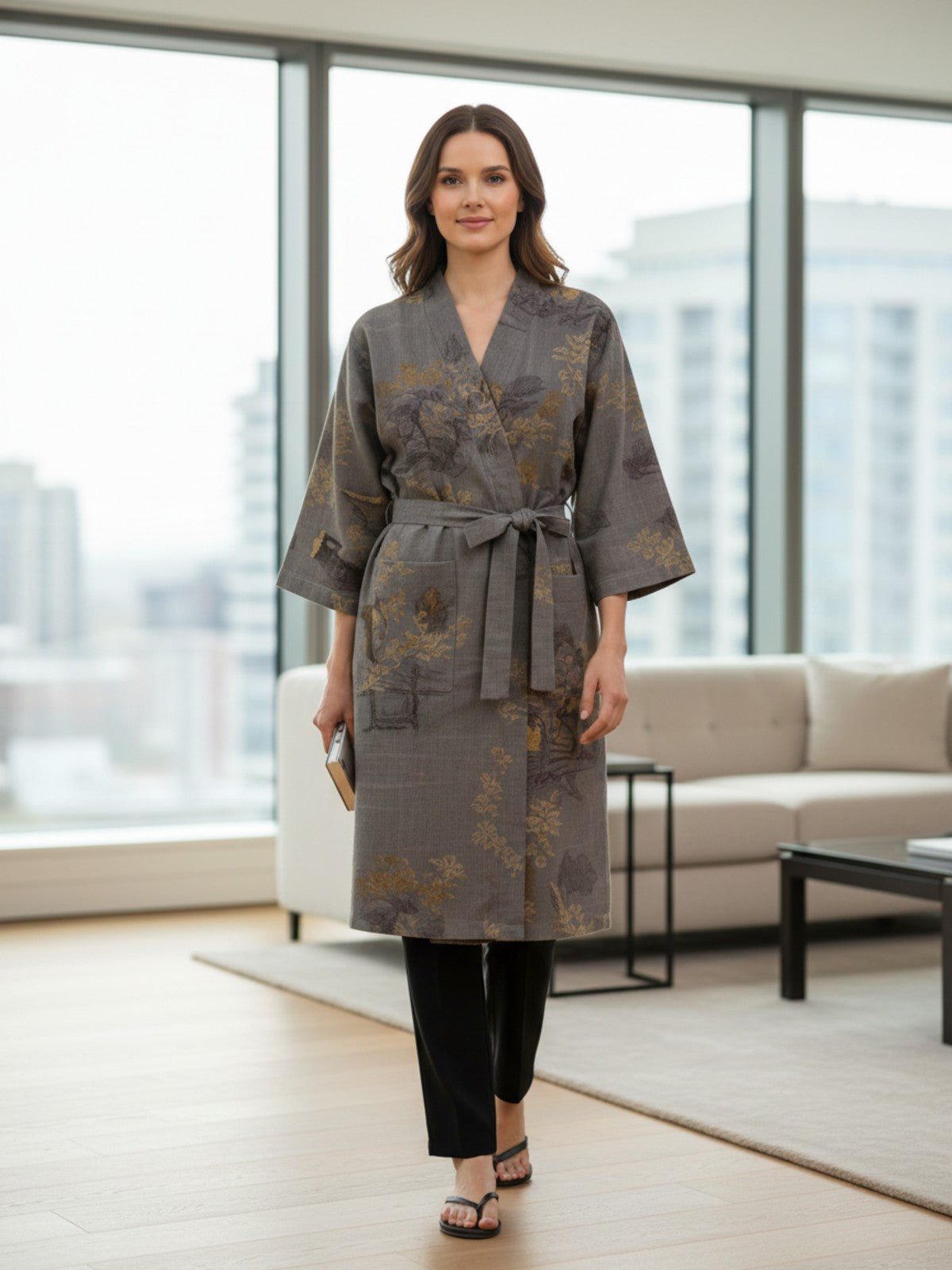 Peignoir kimono | Chiyo