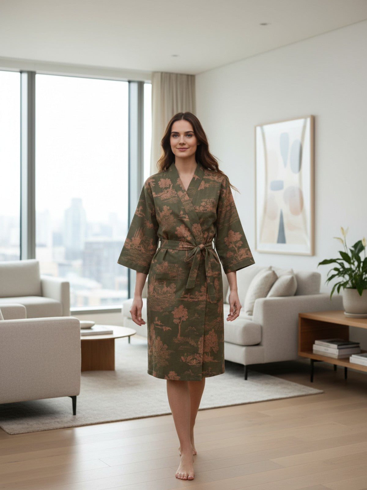 Peignoir kimono | Chiyo