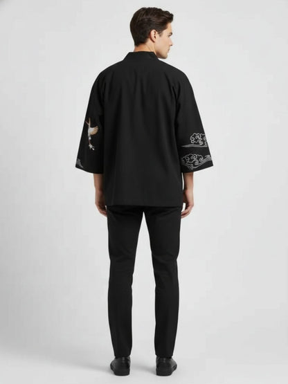 Veste kimono brodée | Miho