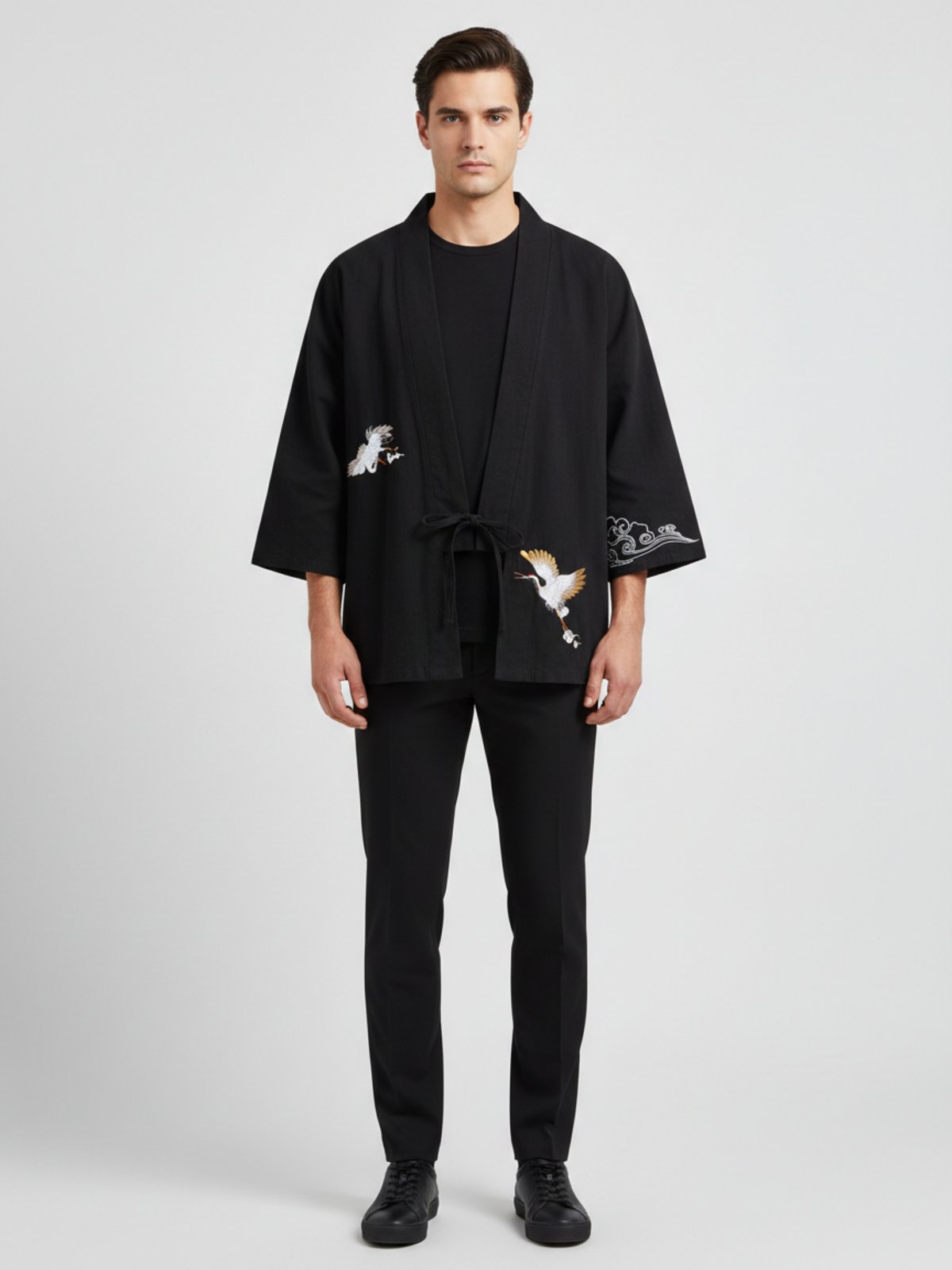 Veste kimono brodée | Miho