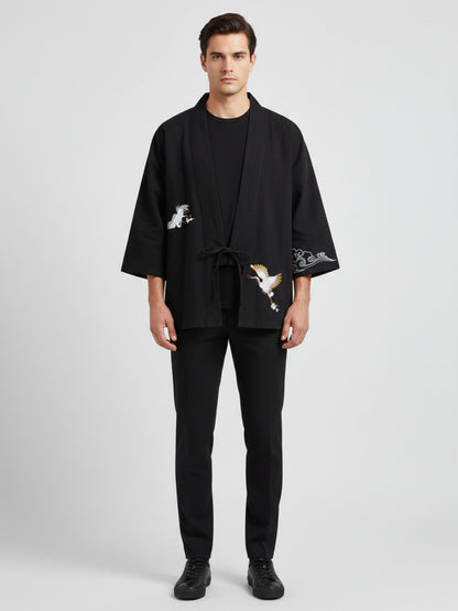 Veste kimono brodée | Miho