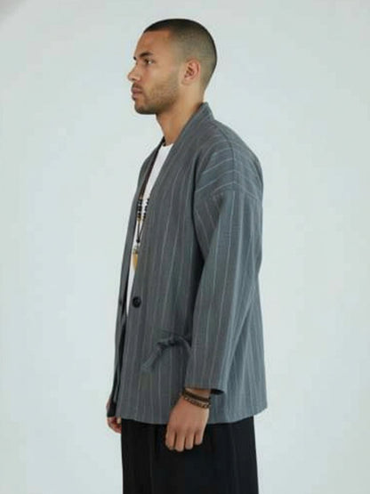 Veste kimono en lin | Momiji