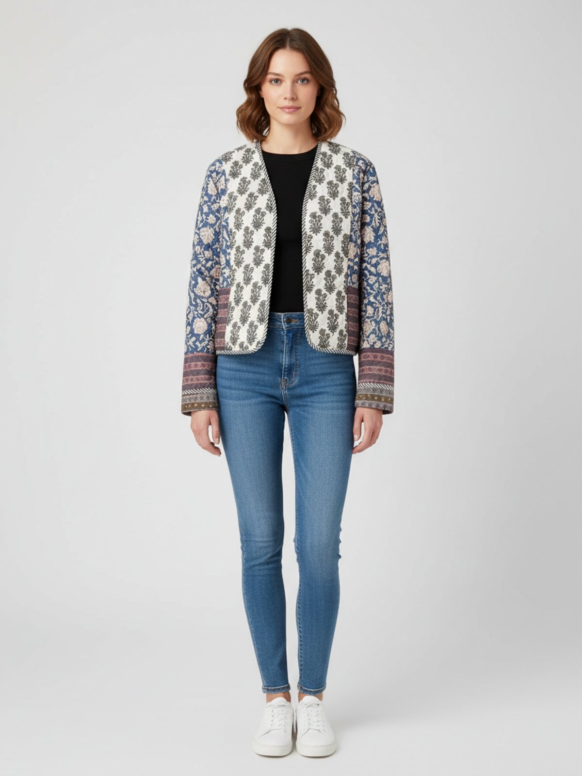 Veste kimono matelassée | Hasu